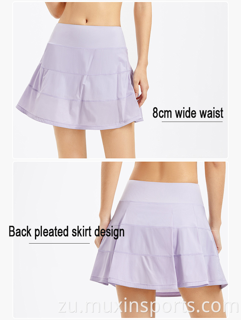 Pleated Golf Skirts With Pocket
